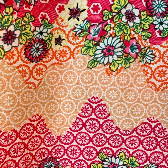 Daniel Rainn Woman’s Tank Top Blouse Pink Pintuck Front Floral Boho Size Small‎ - Picture 6 of 10